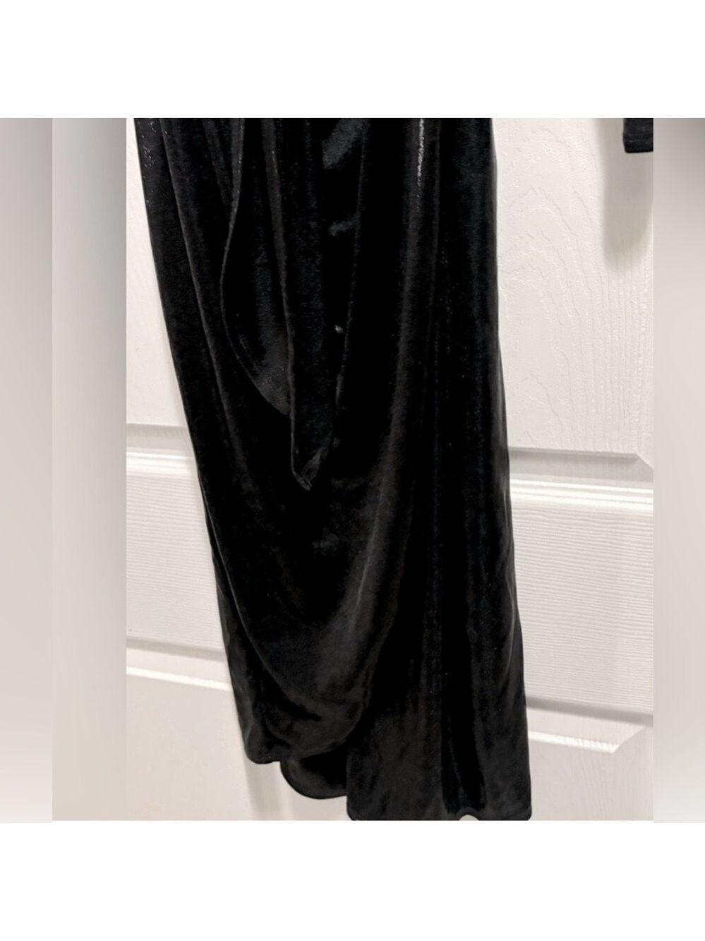Smash+Tess Confidence Wrap Midi Dress NWT Black Metallic Size Medium NEW - Picture 9 of 11